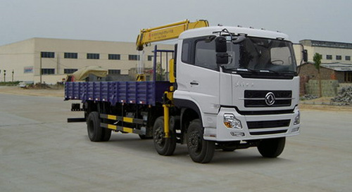 東風(fēng)天龍小三軸隨車起重運(yùn)輸車