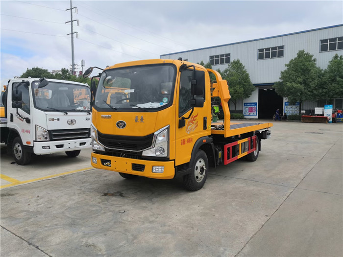 楚勝牌豪曼藍(lán)牌清障車