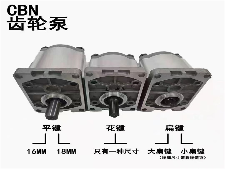 清障車齒輪泵